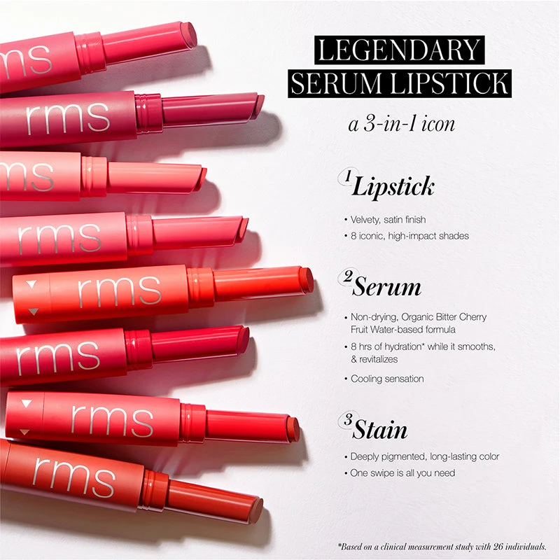 RMS BEAUTY | Legendary Serum Lipstick 4 RMS BEAUTY | Legendary Serum Lipstick - Image 2