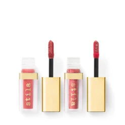 STILA | Double Dip™ Suede Shade™ & Glitter & Glow Liquid Eye Shadows -Sturm Beauty Shop 2020 Stila DoubleDip CoralReef 3 jpg