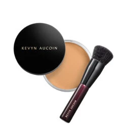 KEVYN AUCOIN | Foundation Balm -Sturm Beauty Shop KA Foundation Balm Open with Brush 05 5 jpg