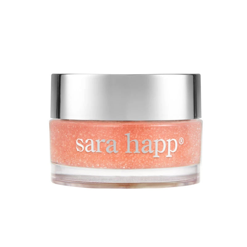 SARA HAPP | The Lip Scrub - Sparkling Peach 4 SARA HAPP | The Lip Scrub - Sparkling Peach - Image 2