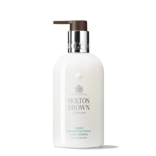 MOLTON BROWN | Body Lotion - Coastal Cypress & Sea Fennel -Sturm Beauty Shop Molton Brown Coastal Cypress Sea Fennel Body Lotion 300ml NHB235 1000x1000 jpg