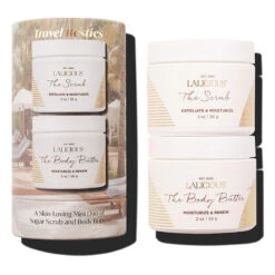 LALICIOUS | Signature Collection Travel Besties Set 6 LALICIOUS | Signature Collection Travel Besties Set -Sturm Beauty Shop Travel Bestie The Scrub Duo Edit jpg