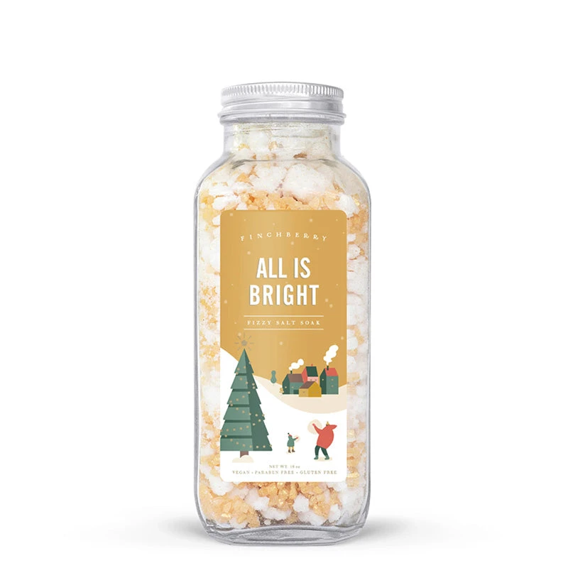 FINCHBERRY | All Is Bright Fizzy Salt Soak 3 FINCHBERRY | All Is Bright Fizzy Salt Soak