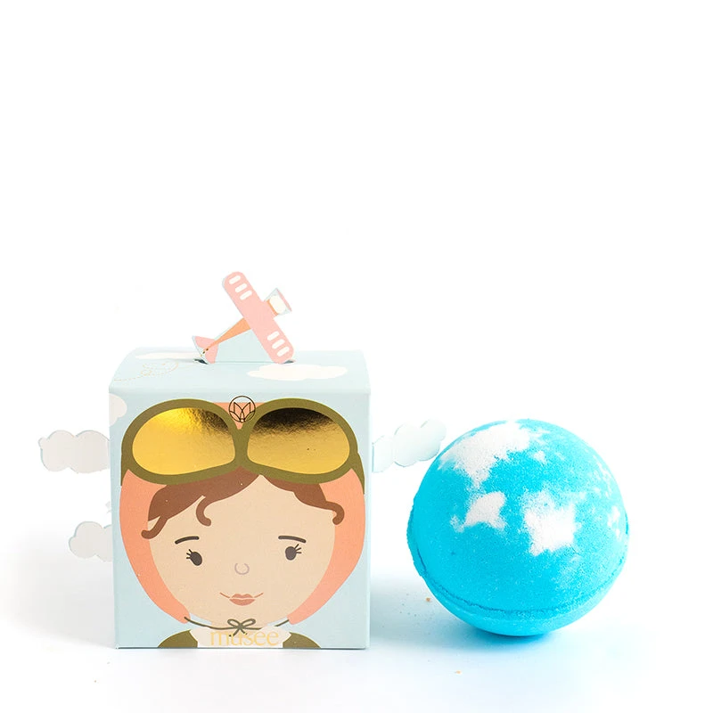 MUSEE BATH | Women Of Change Bath Bomb - Amelia Earhart 3 MUSEE BATH | Women Of Change Bath Bomb - Amelia Earhart