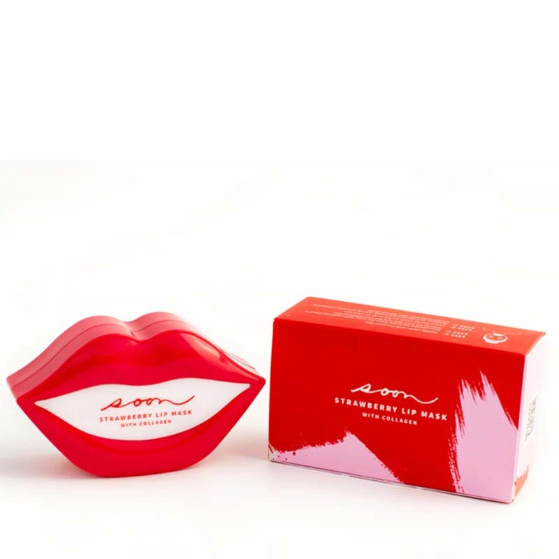 SOON | Strawberry Lip Mask With Collagen 5 SOON | Strawberry Lip Mask With Collagen - Image 3