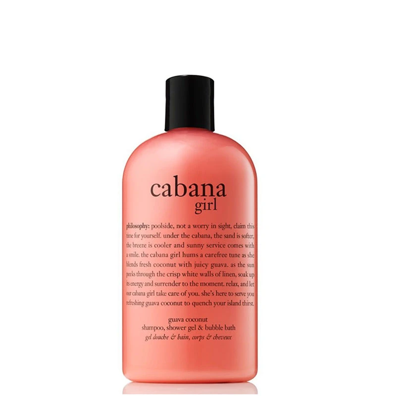 PHILOSOPHY | Cabana Girl Shampoo, Shower Gel & Bubble Bath 3 PHILOSOPHY | Cabana Girl Shampoo, Shower Gel & Bubble Bath